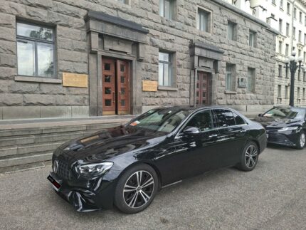 Мерседес с водителем в СПБ